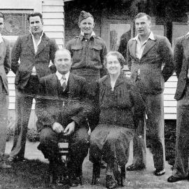 Din and Mary Nolan and Family. 1945.