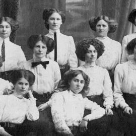 Greymouth Tailoresses .ca.1900 - 1910.