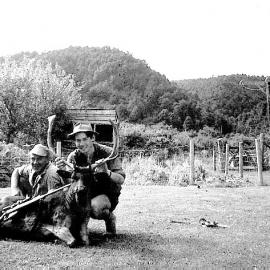 Hunters with stag at Mai Mai.ca.1969.