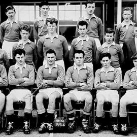 Greymouth High School 1st 11 Soccer Team.1964.