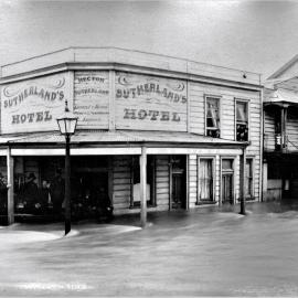 Mawhera Quay after a flood