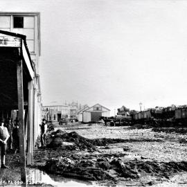 Mawhera Quay after a flood