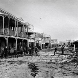 Mawhera Quay after a flood