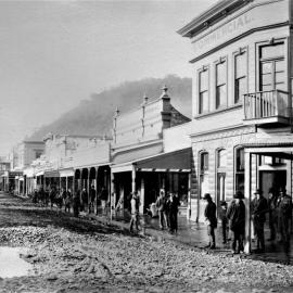 Mawhera Quay after a flood