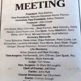 Greymouth Cup Meeting.12th March,1997.  - 2 PHOTOS -