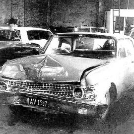 Does anybody have info on this old 'tank' Fairlane, or the MK ll behind it ?