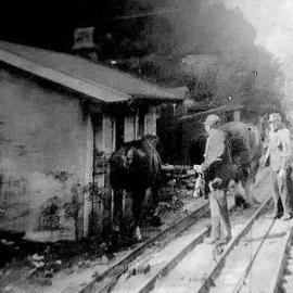 Mystery pic - horse drawn tram, or train?