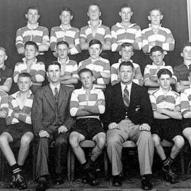 West Coast Primary School Rugby Reps. 1943.