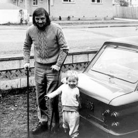  Graeme “ Boofer” Talbot  with his daughter Nikola.1974.