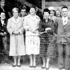 Reopening of the Dobson Hall after refurbishment, 1950s