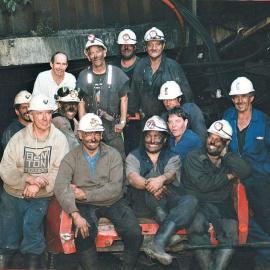 The Moody Creek boys  with Dolly the Mazda ute.1993 - 94.