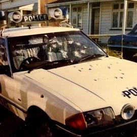 Threadneedle Street Seige.Greymouth.12th August 1986.