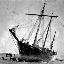  ALBUM - Hokitika Port after 1880. 