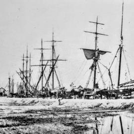 Hokitika Port 1860s