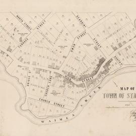 1800s road plan (map) Stafford