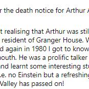  Arthur Augustus Green obituary