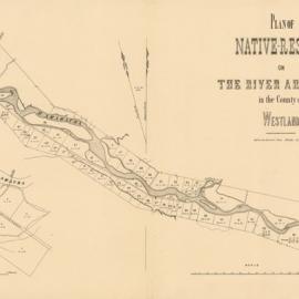 1800s road plan (map) Arahura