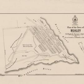1800s road plan (map) Bealey
