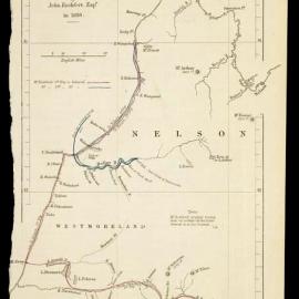 1800s road plan (map) Cape Foulwind