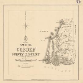 1800s road plan (map) Cobden