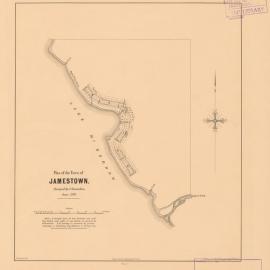 1800s road plan (map) Jamestown