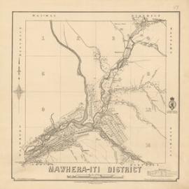 1800s road plan (map) Mawheraiti