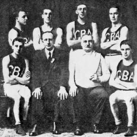 Possibly Runanga boxers with Captain William Mollison