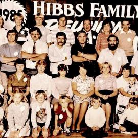 Joe and Jack Hibbs’ family from Camerons.1985.