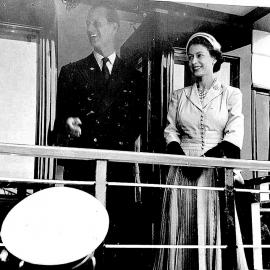 Royal visit - Greymouth , Jan 1954.