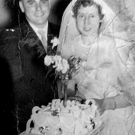 Colin Johnson with his wife Molly.