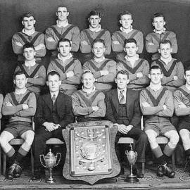 Blackball Rugby League Club - Senior Team.1943.