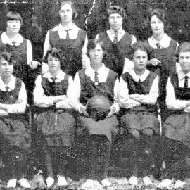 Basketball Team, Greymouth.ca.1930`s.