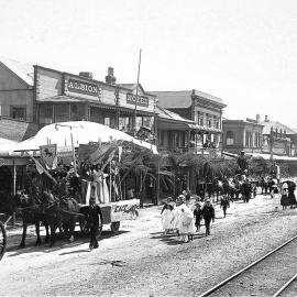 Mawhera Quay Greymouth. 1902 - end of the Boer War.