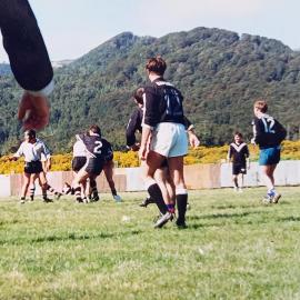 Past V Present match at the  Runanga Rugby League 75th Jubilee.1994.