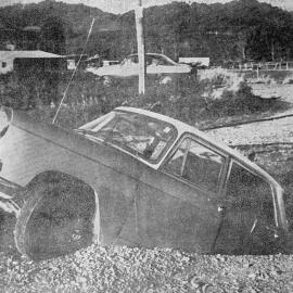 Bizarre earthquake incident  occurred at Cronadun,on the Inangahua Junction road.1968.
