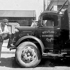 ALBUM - Westland Breweries Reefton truck. ca. 1950. 