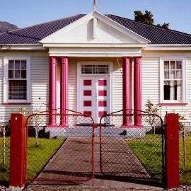 The old courthouse at Whataroa. 1993.