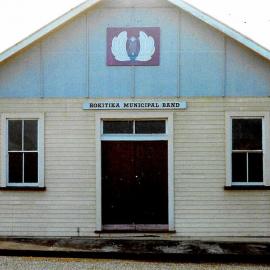 Hokitika Municipal Band Hall.1993.