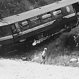 Max Wilson had the brakes climbing up the 1 in 33 grade thru the tunnel.