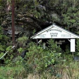 When Strongman coal mine opened in 1938 coal was hauled through rope road tunnels via the James mine into Rapahoe.  ALBUM -