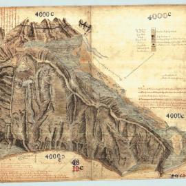 GEOLOGY Cooks River left bank sketch  LINZ SO4000 C circa 1880