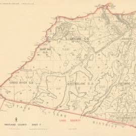 Westland County cadastral index map sheet 9 1949