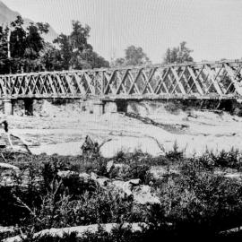 New Taipo river bridge.1886 *PHOTO ALBUM*