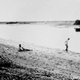 New River,Greymouth. 1886.