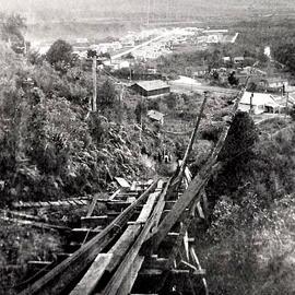 Braehead mine - up on the hill behind Dunollie incline.