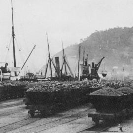 Greymouth Wharf .1908.