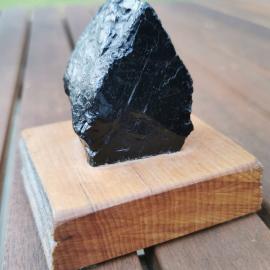 Coal sculpture made by Nobby Williamson.