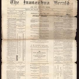 Inangahua Herald, Jan 5,1886.  - ALBUM -