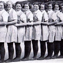 Centennial basketball tournament, Granity, Easter 1940