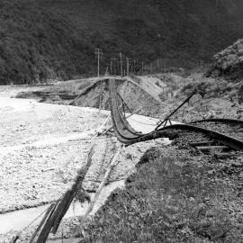 Otira flood, December 1957